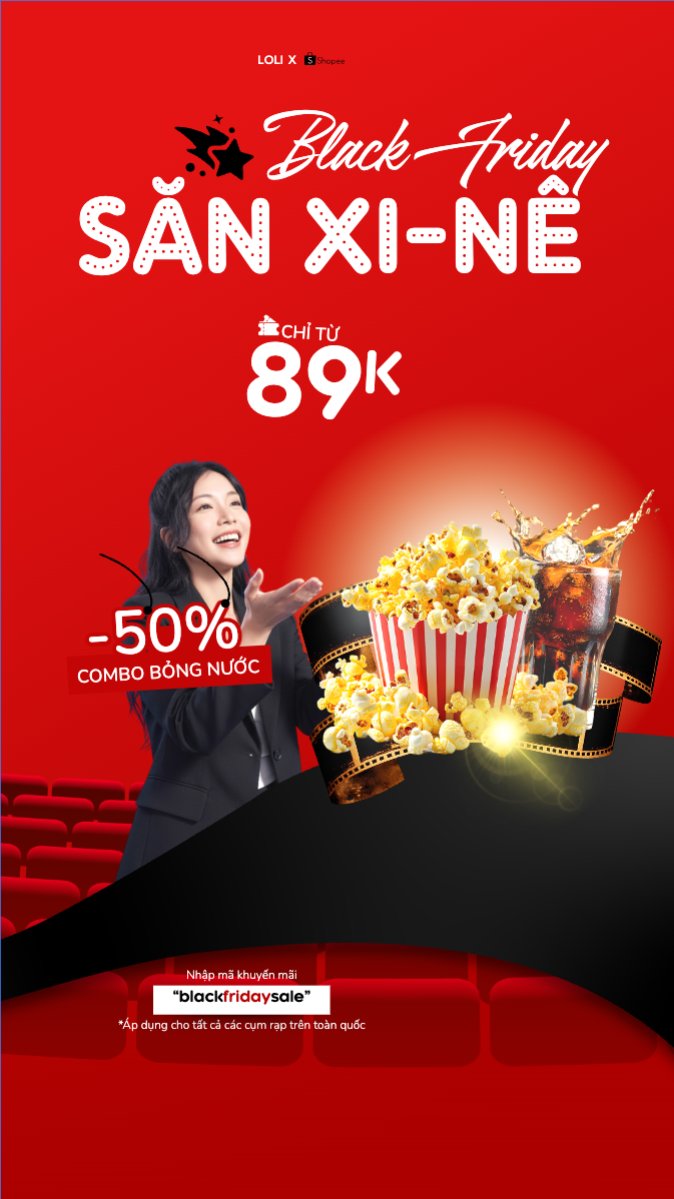 Black Friday săn xi-nê