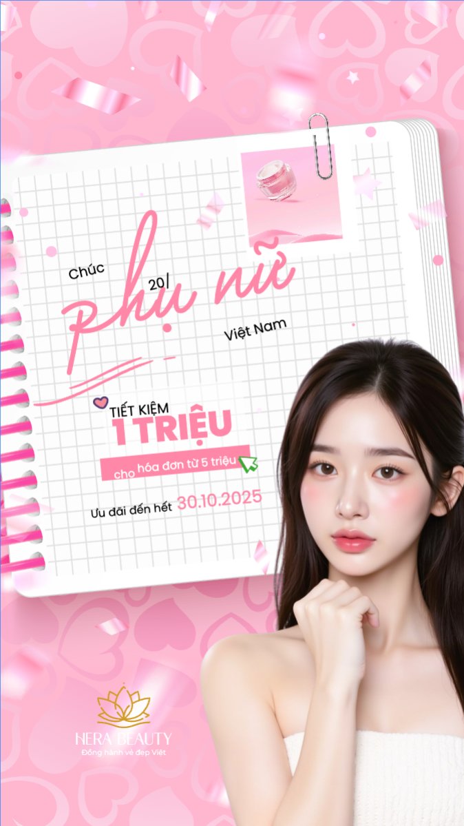20/10, Ngày phụ nữ Việt Nam, Vietnamese Women's Day, phụ nữ, sự kiện, event, mỹ phẩm, làm đẹp, beauty, hiện đại, modern