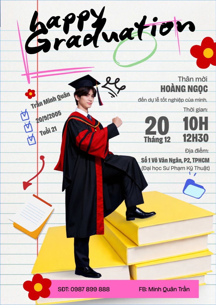 Thư mời tốt nghiệp