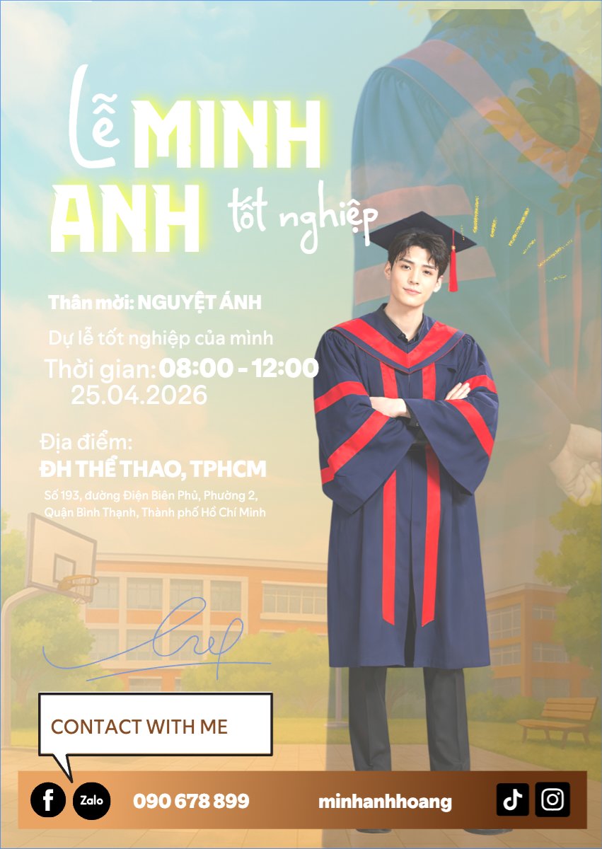 Dự lễ tốt nghiệp