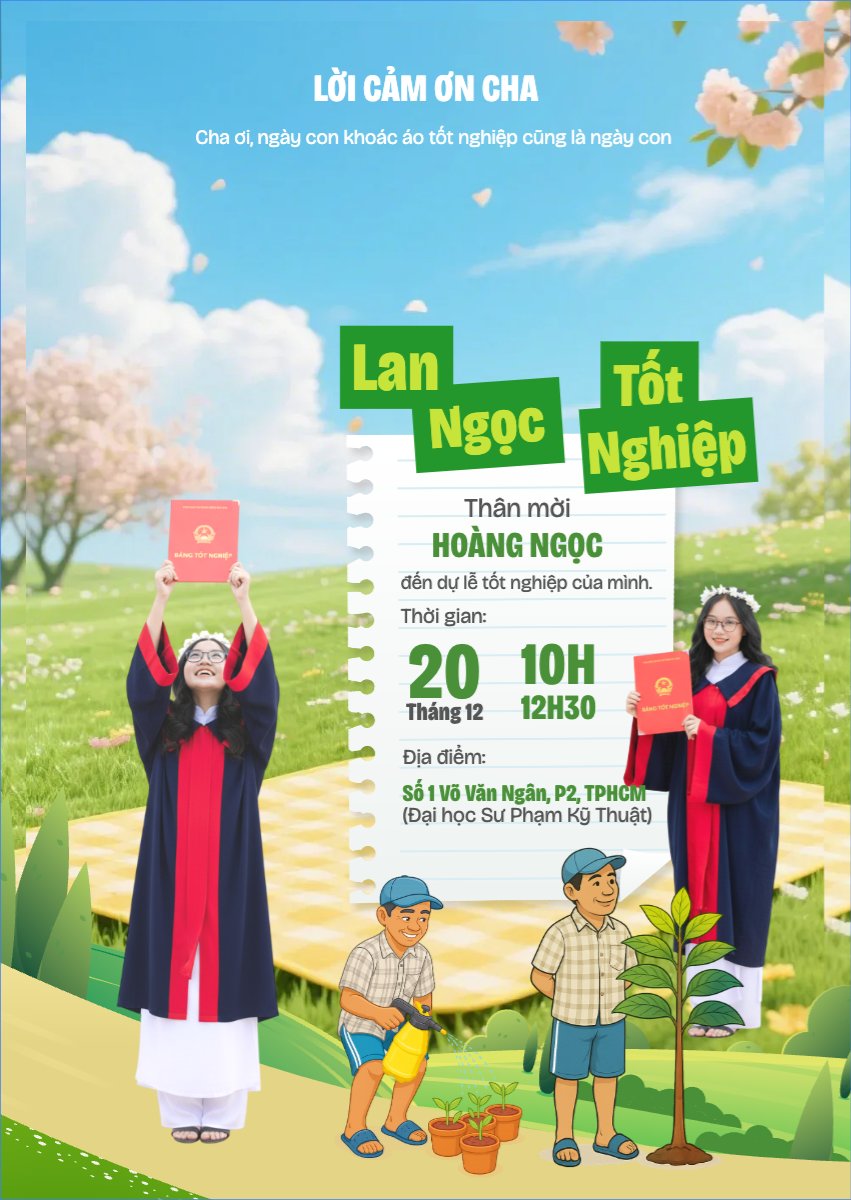 Lời cảm ơn cha