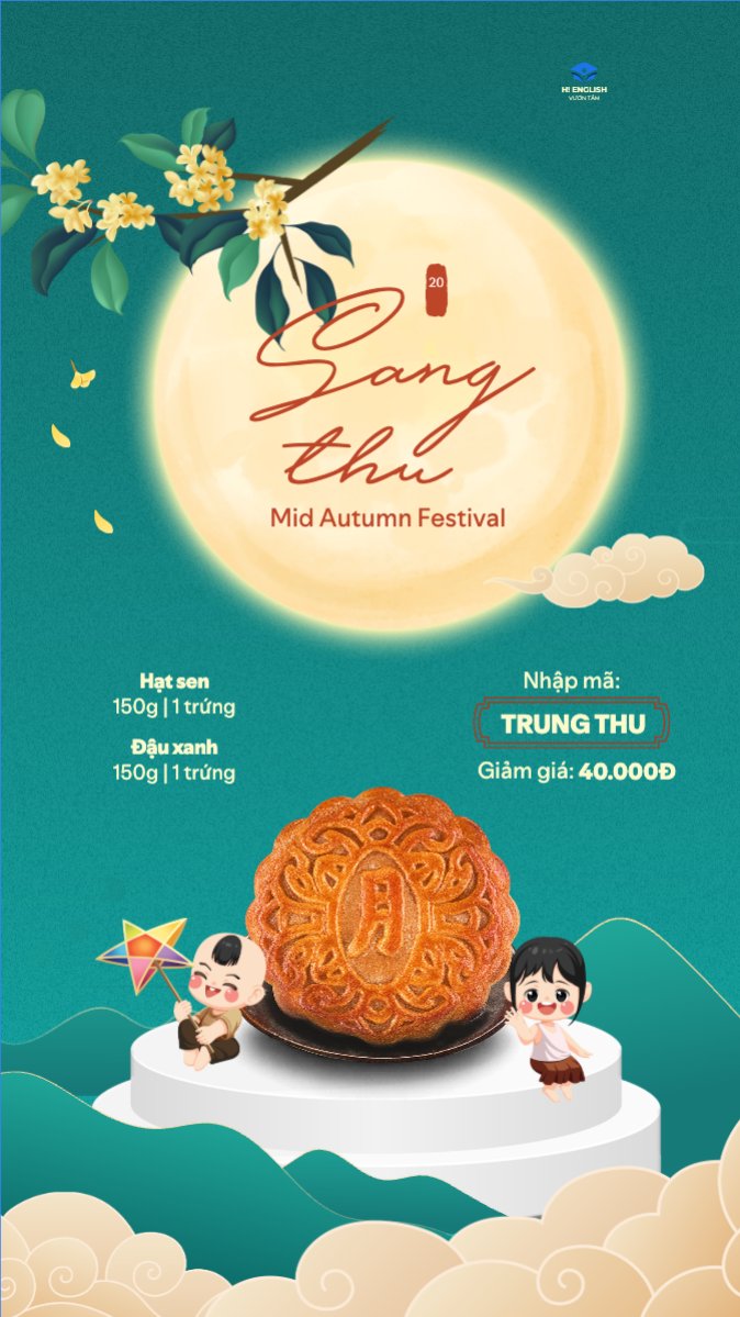 Trung thu, Tết Đoàn Viên, mid-autumn festival, sự kiện, event, lễ hội, festival, ẩm thực, food, bánh trung thu, cute, dễ thương