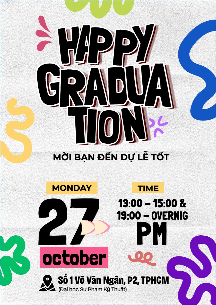 Thư mời tốt nghiệp