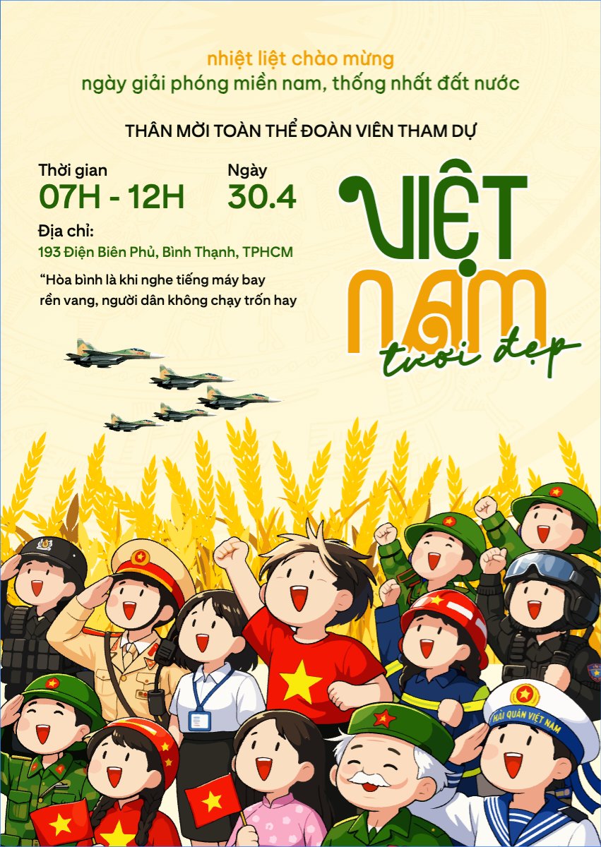 Việt Nam tươi đẹp 30/4