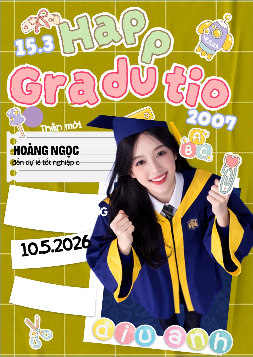 Thư mời tốt nghiệp