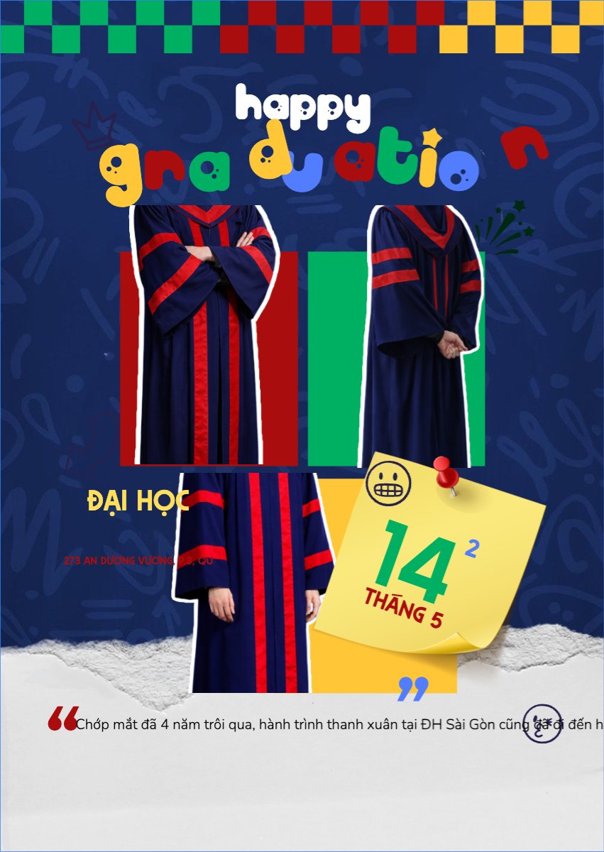 Happy graduation dễ thương
