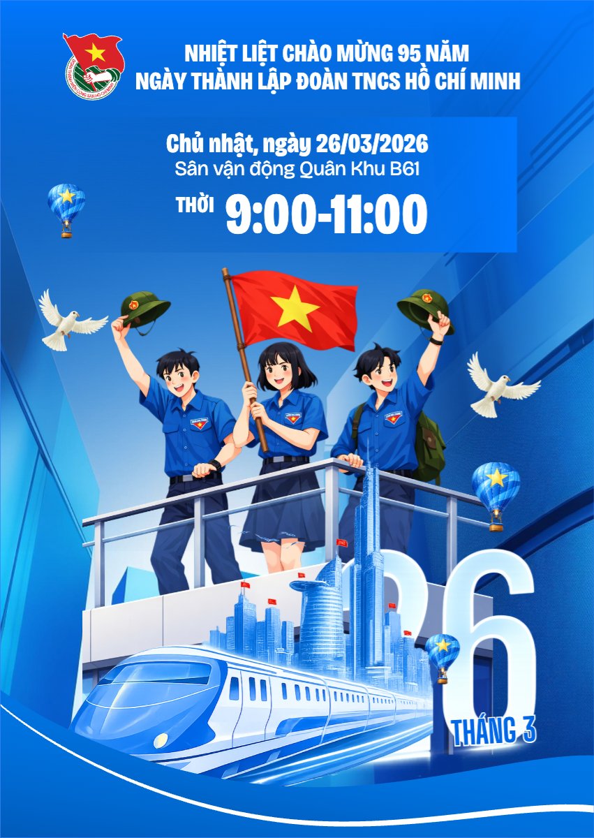 Nhiệt liệt chào mừng ngày thành lập Đoàn TNCS Hồ Chí Minh