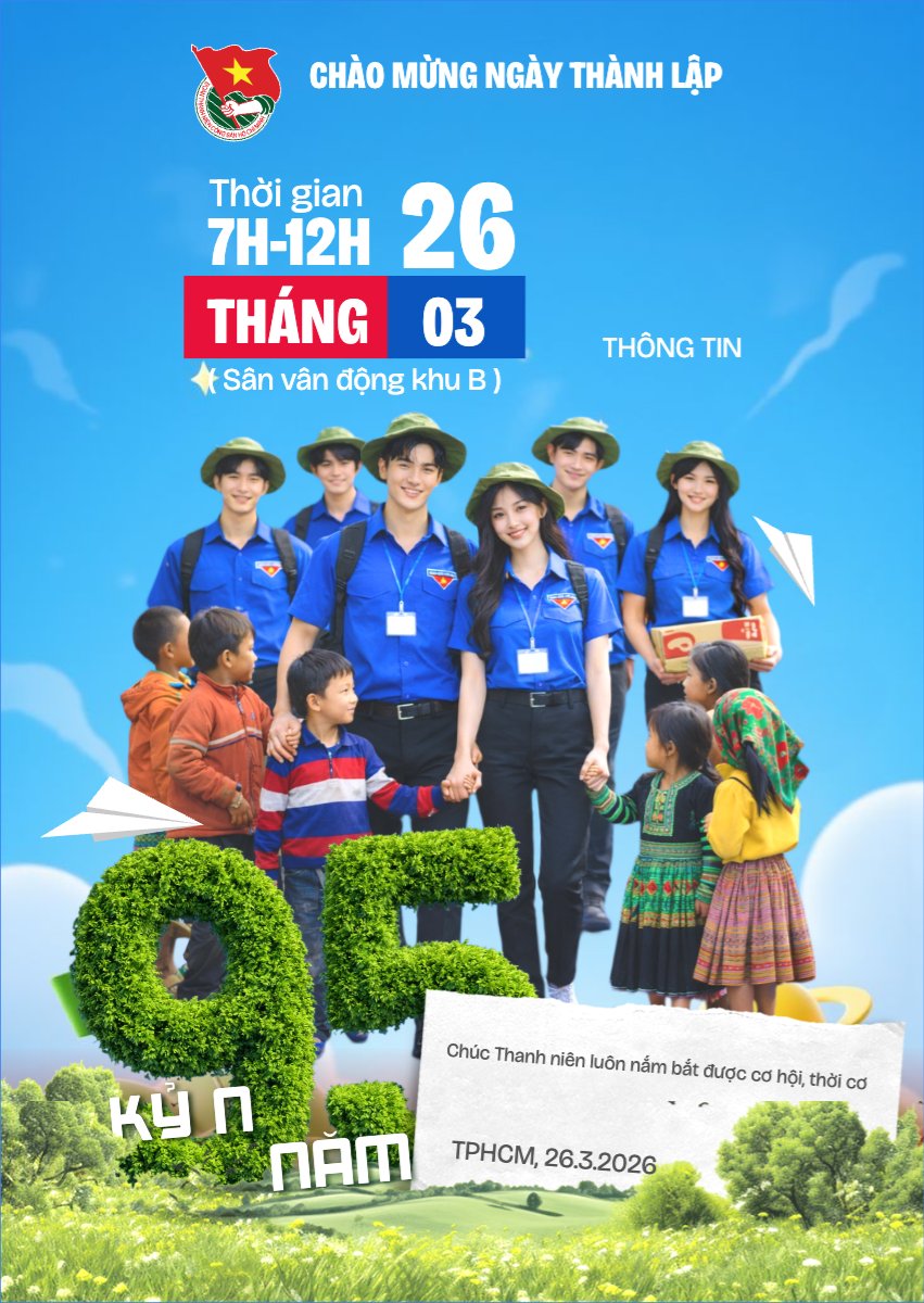 Chào mừng kỷ niệm ngày thành lập Đoàn TNCS Hồ Chí Minh 26/3