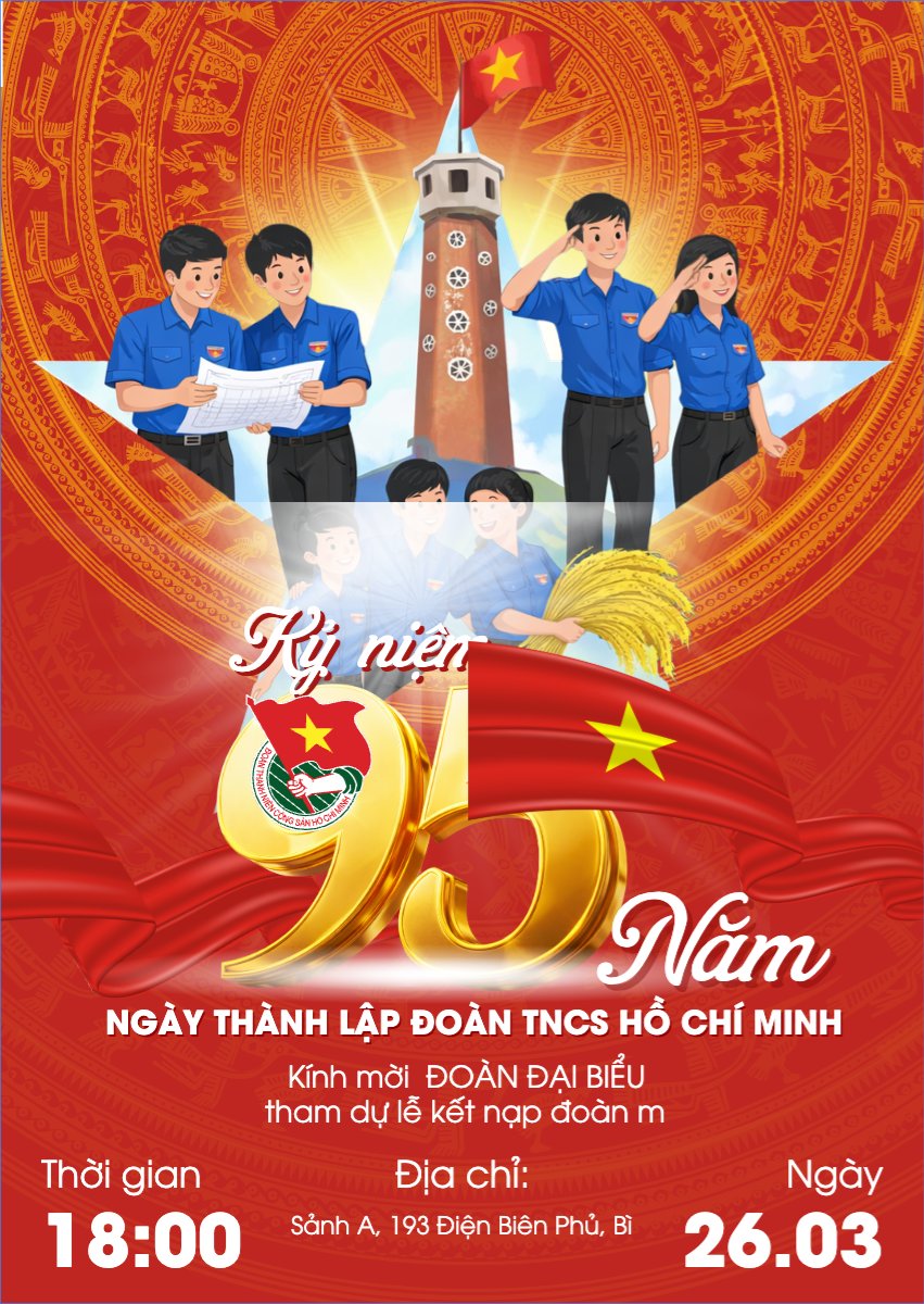 Kỷ niệm ngày thành lập Đoàn TNCS Hồ Chí Minh 26/3
