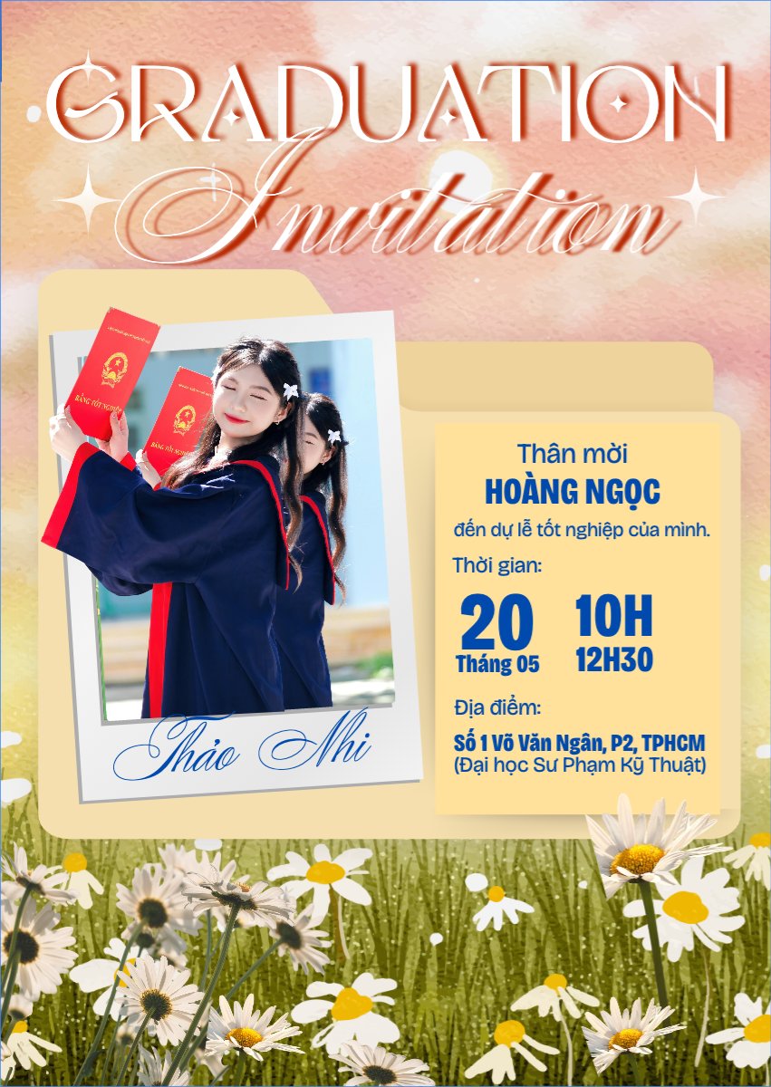 Thư mời tốt nghiệp