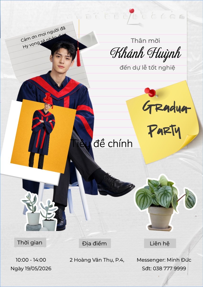 Thư mời tốt nghiệp