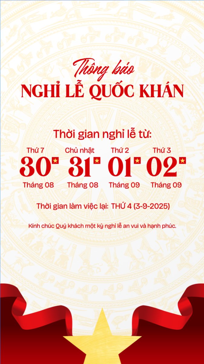 2/9, Quốc Khánh, lễ hội, thông báo, lịch nghỉ, Việt Nam, sự kiện, event, hiện đại, modern	