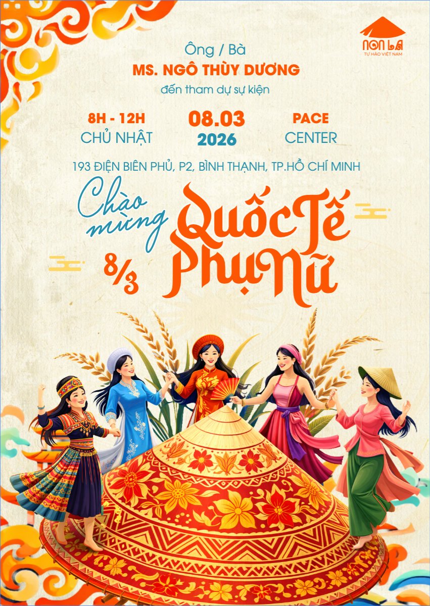 Chào mừng ngày Quốc Tế Phụ Nữ 8/3