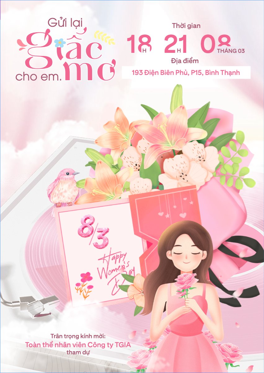 Gửi lại giấc mơ cho em 8/3
