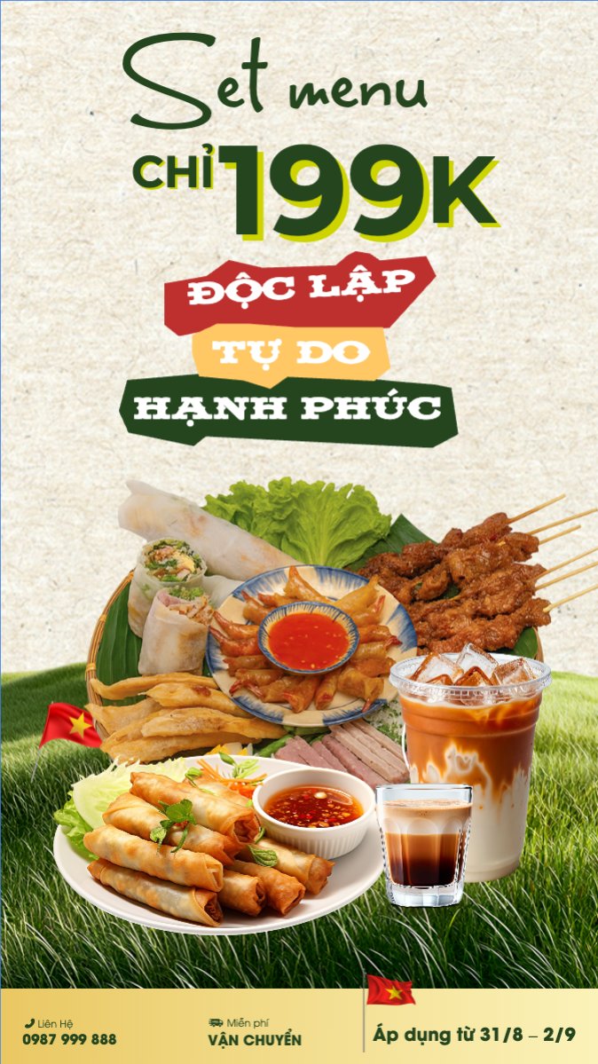 2/9, Quốc Khánh, lễ hội, Việt Nam, đồ ăn, food, thực phẩm, ẩm thực, món ăn, F&B, thức ăn, cổ điển, vintage, retro, classic