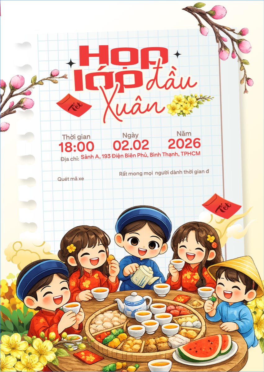 Họp lớp đầu xuân