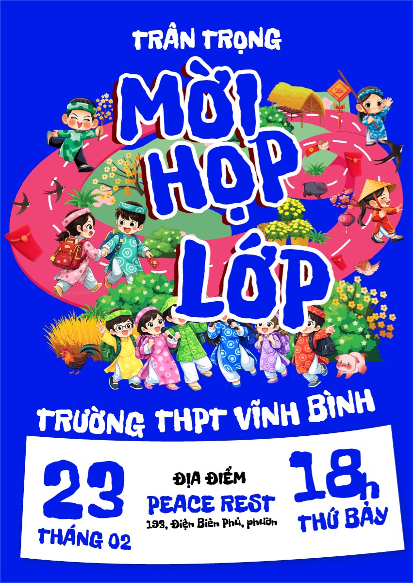 Thư mời họp lớp