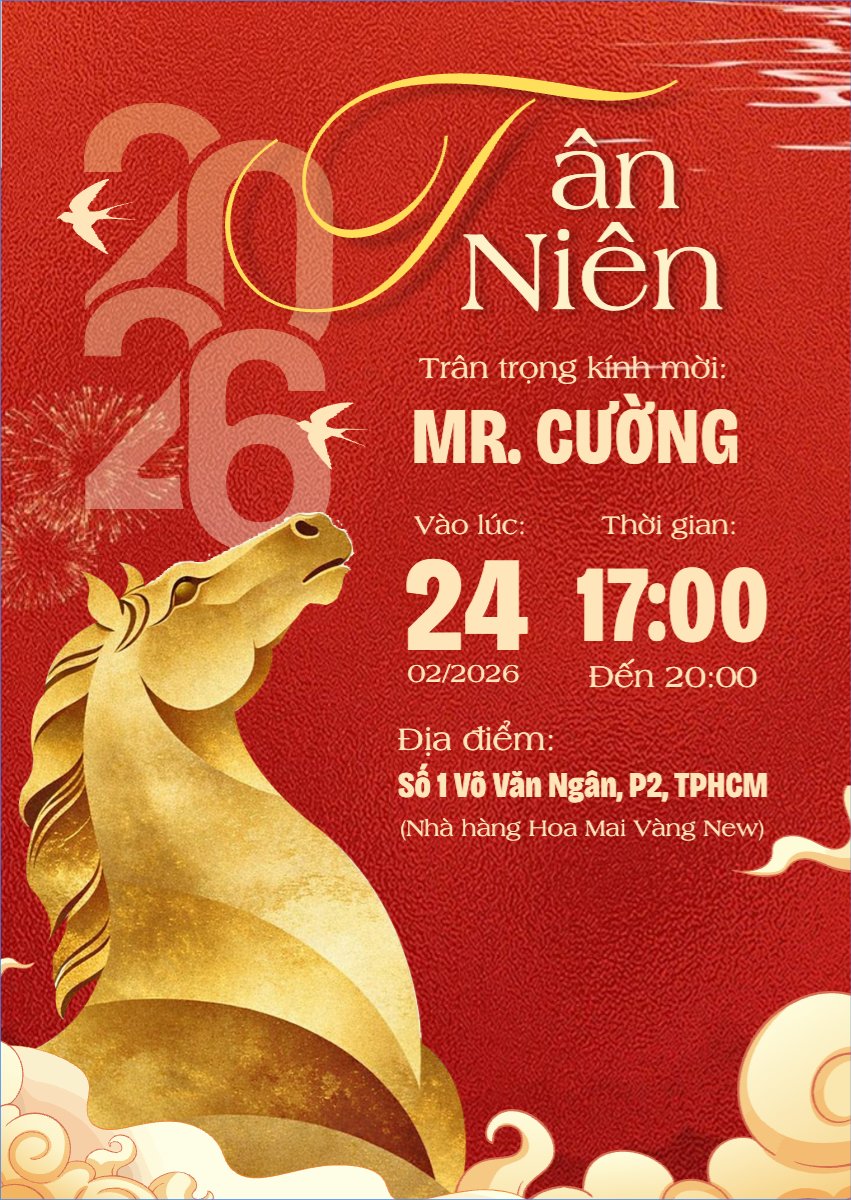 Tân niên chúc mừng