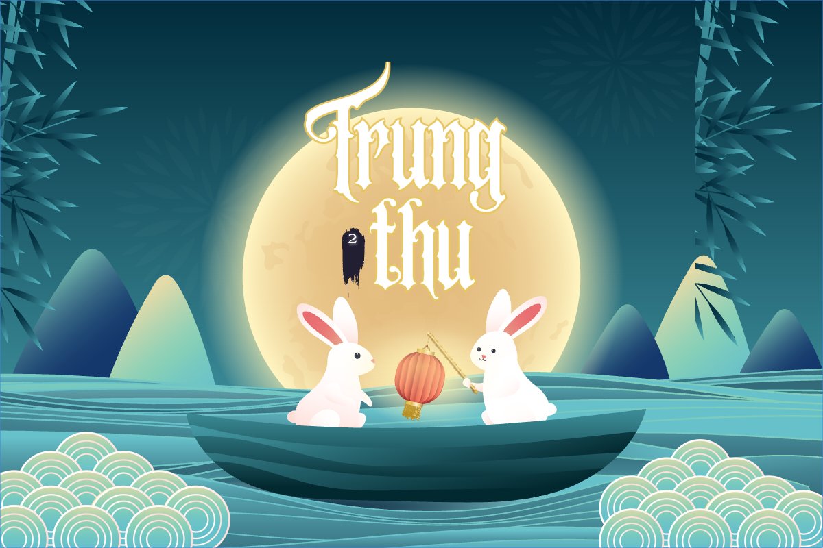 Trung thu, Tết Đoàn Viên, mid-autumn festival, sự kiện, event, ẩm thực, food, thực phẩm, chibi, cute, dễ thương
