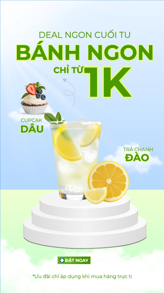 Trà chanh, nước ép, bánh ngọt, cake, ẩm thực, nước uống, juice, giải khát, F&B, drink, hiện đại	