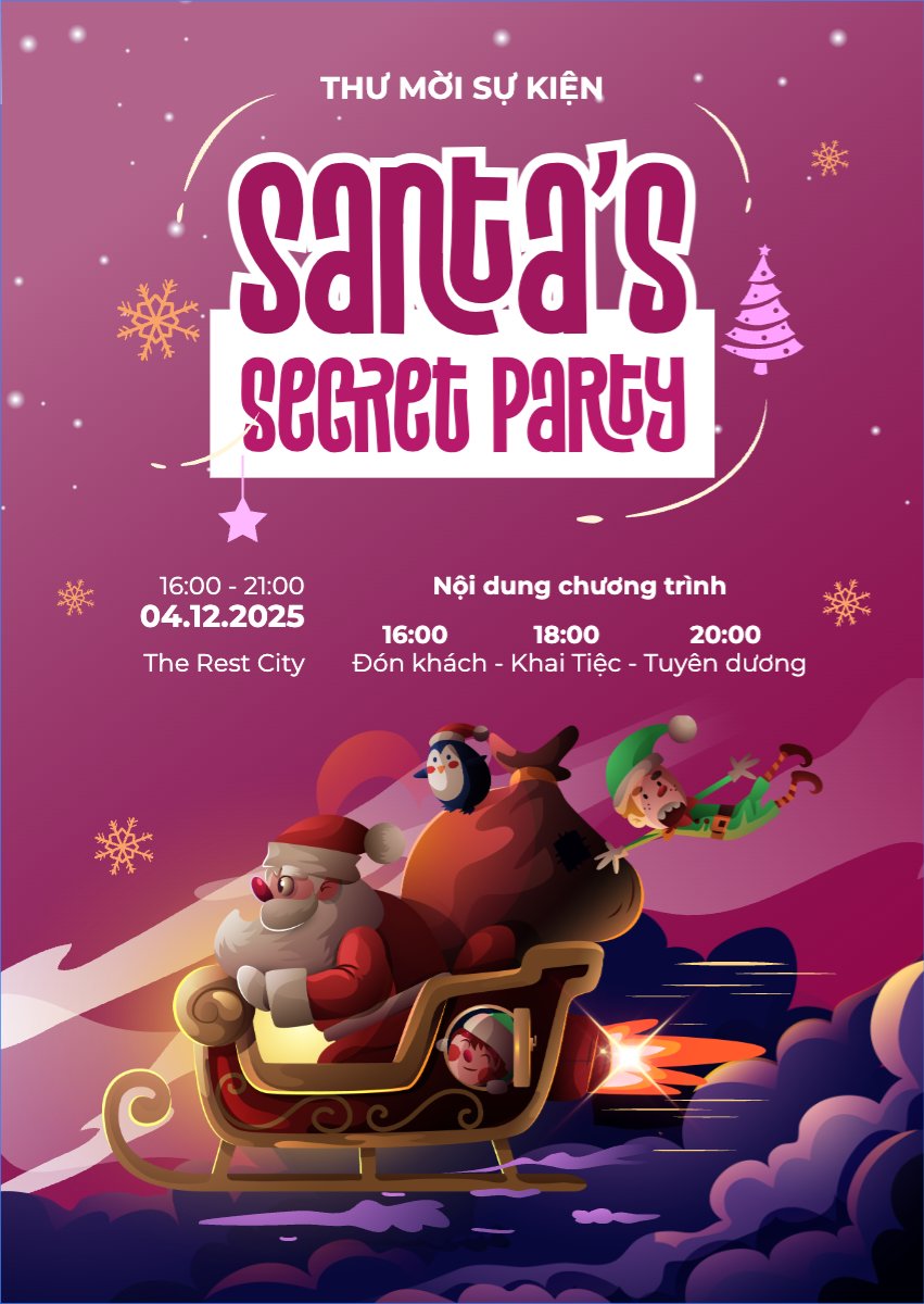 Santa's secret party