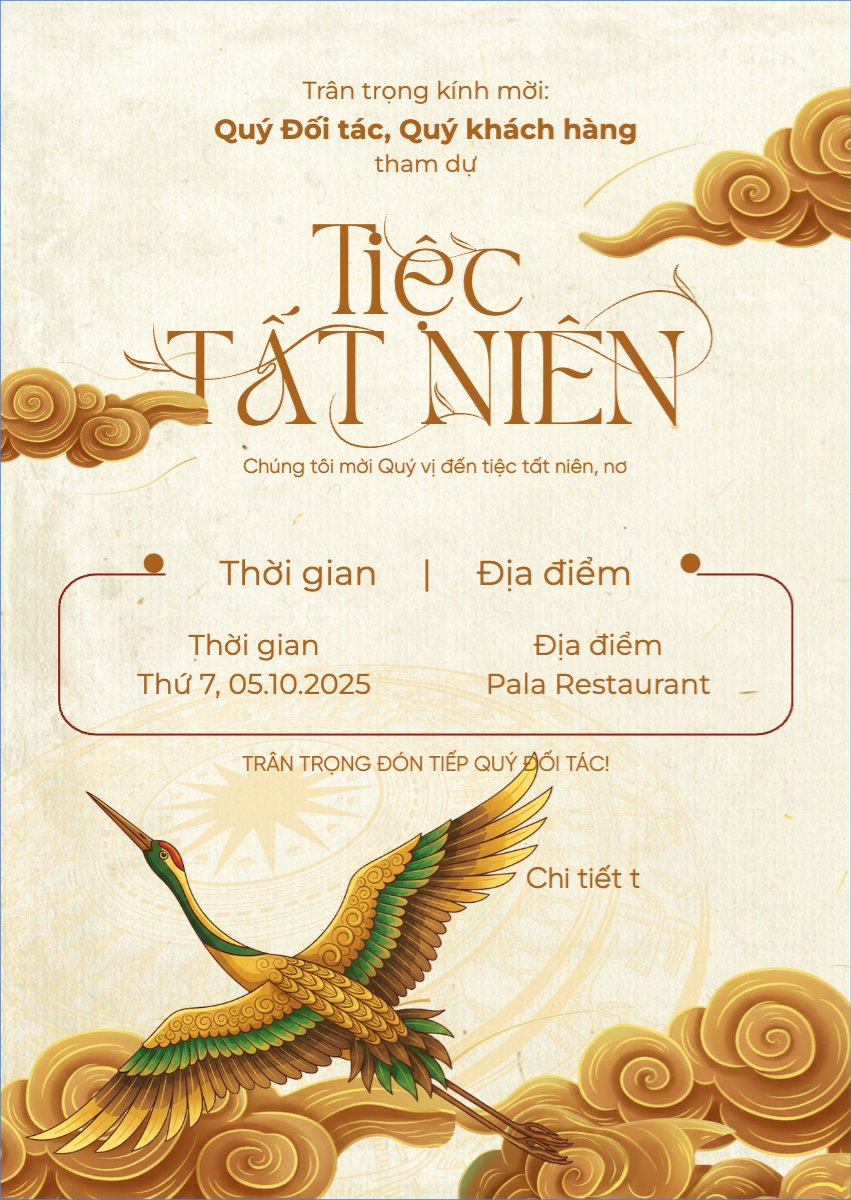 Tiệc tất niên truyền thống