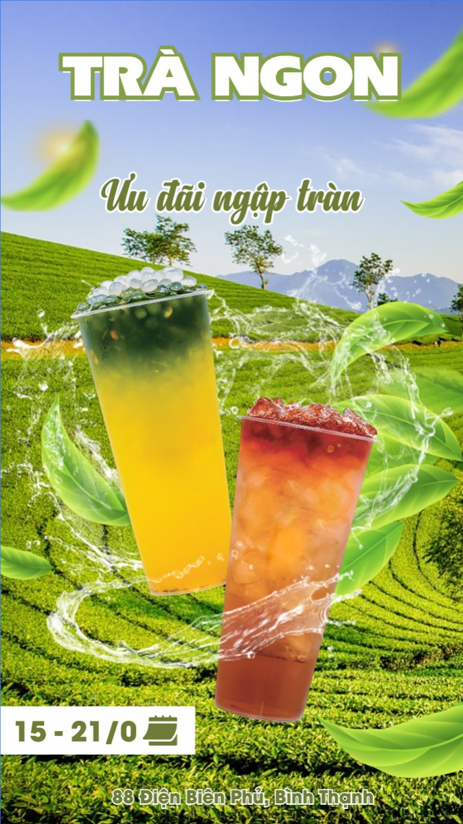 Nước uống, juice, giải khát, F&B, drink, nước ép, trà sữa, milk tea, cà phê, coffee, cafe