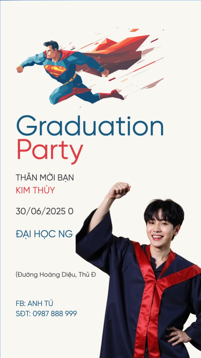 Tốt nghiệp, graduation, giáo dục, education, sự kiện, event, hoạt hình, cartoon, superman	