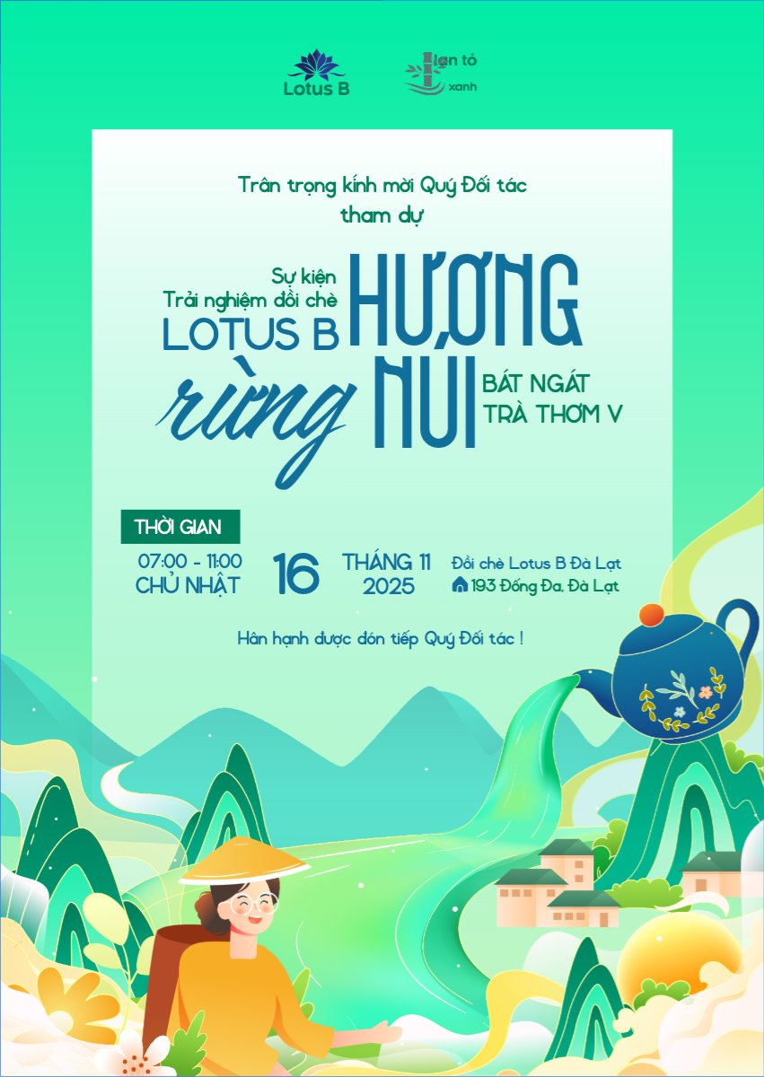 Trà, ẩm thực, food, drink, sự kiện, event, trải nghiệm, du lịch, travel, hiện đại, modern