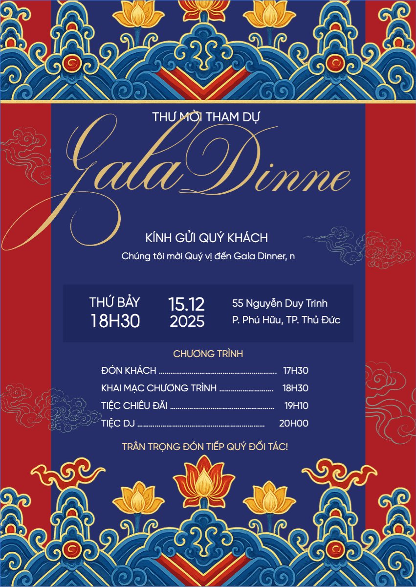 Gala dinner, văn phòng, office, sự kiện, event, education, kinh doanh, business, truyền thống, traditional, dân gian, cổ truyền