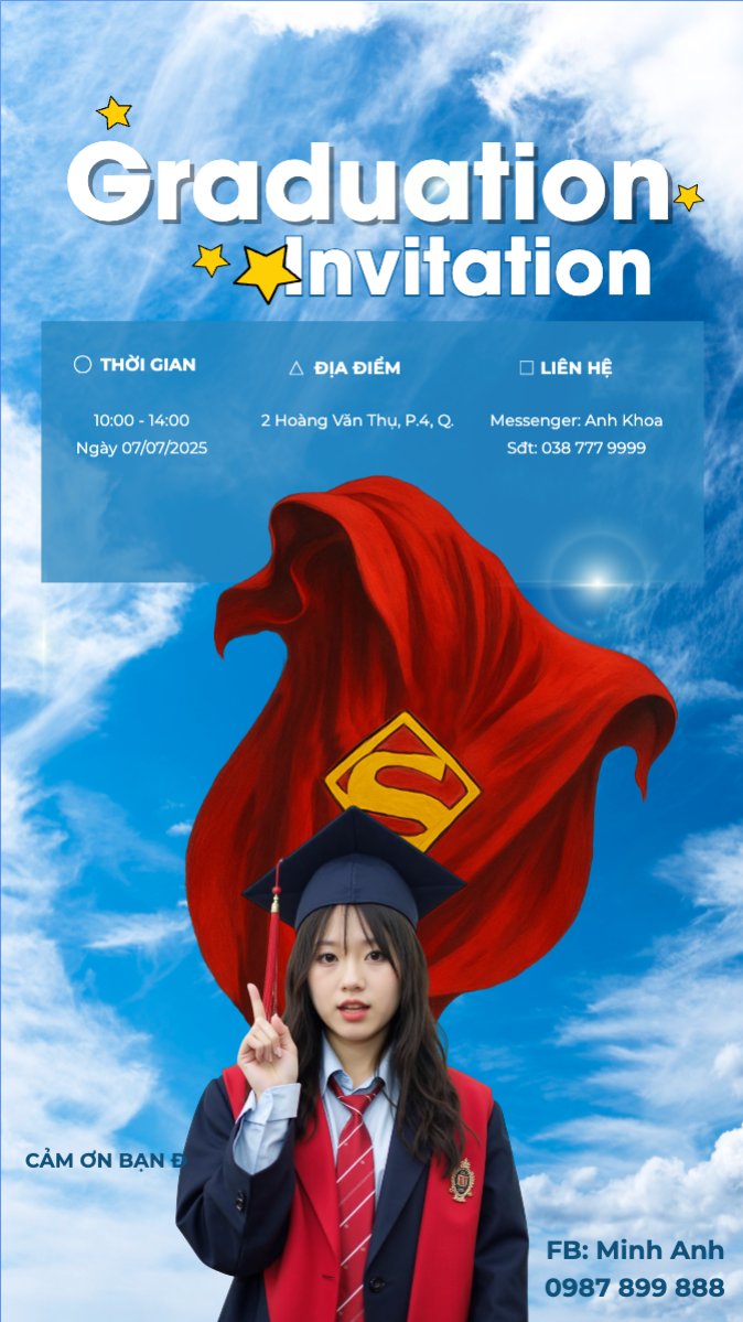 Tốt nghiệp, graduation, giáo dục, education, sự kiện, event, hoạt hình, cartoon, superman