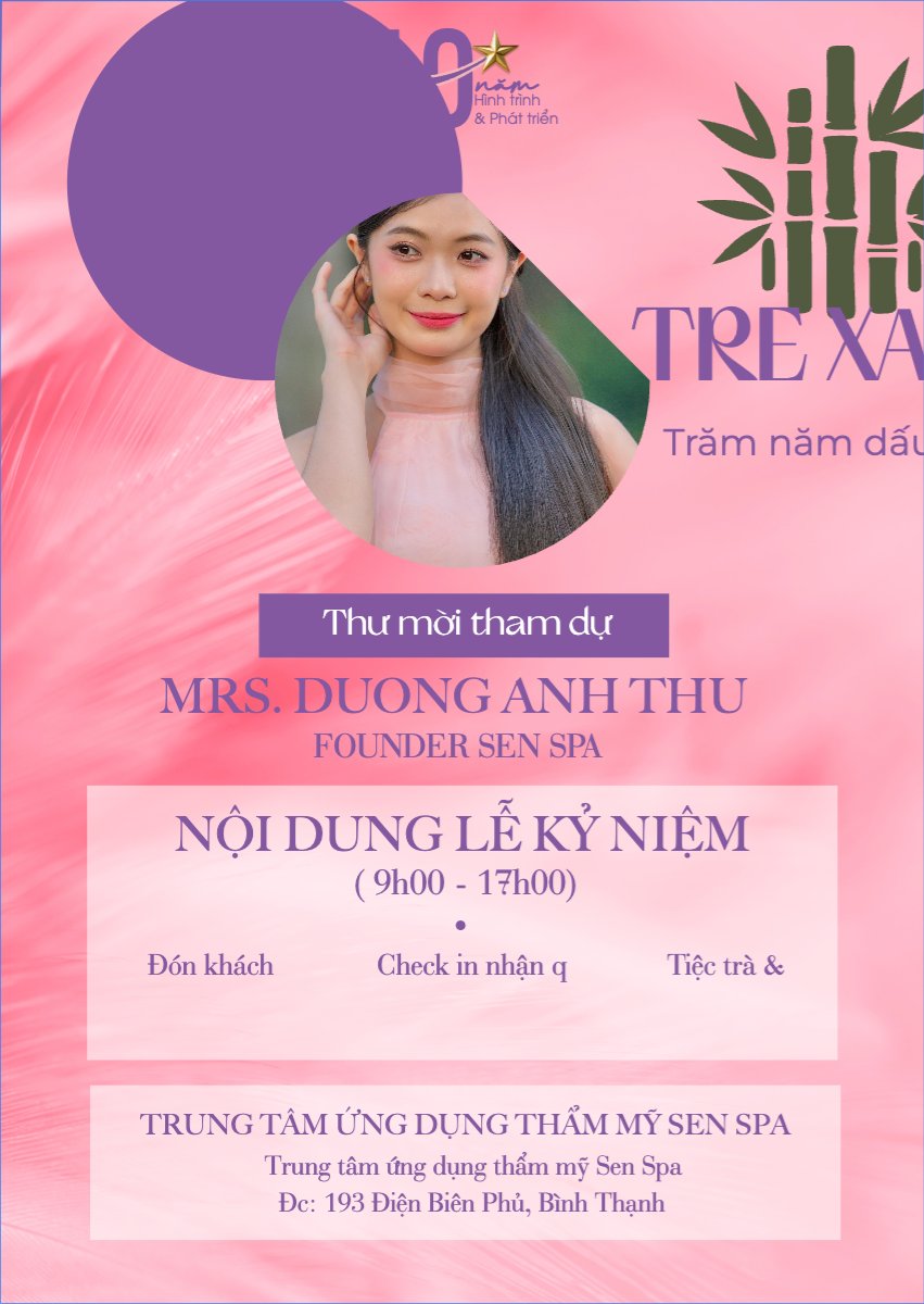 Spa, beauty, làm đẹp, thẩm mỹ, sự kiện, event, hoa lá, hiện đại, sang trọng, modern
