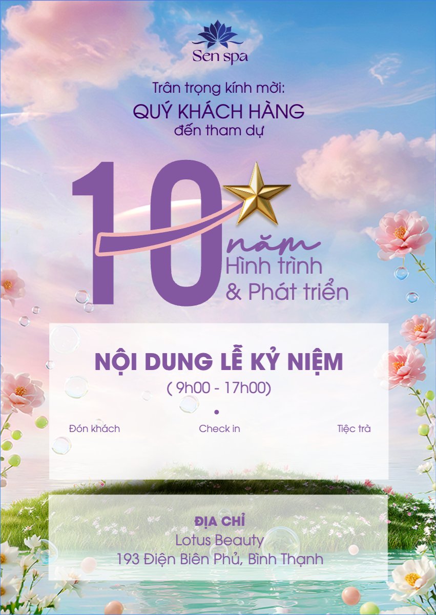 Spa, beauty, làm đẹp, thẩm mỹ, sự kiện, event, hoa lá, hiện đại, sang trọng, modern