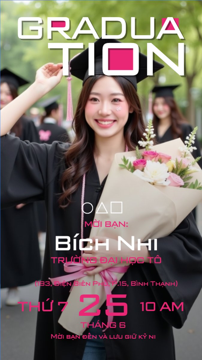 Tốt nghiệp, graduation, giáo dục, education, sự kiện, event, hoạt hình, cartoon, squid game