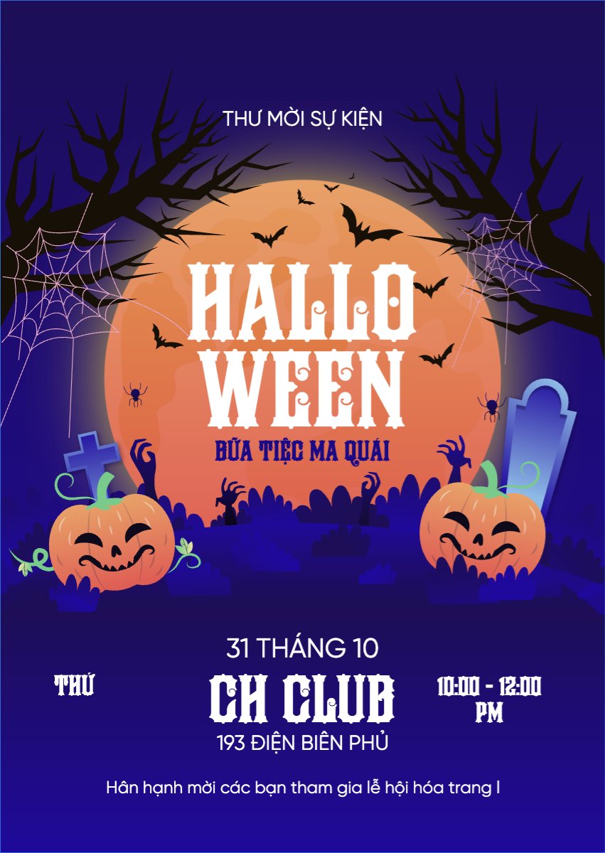 Halloween, lễ hội ma quái, sự kiện, event, dễ thương, cute, chibi, hoạt hình, cartoon