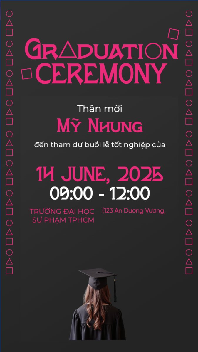 Tốt nghiệp, graduation, giáo dục, education, sự kiện, event, hoạt hình, cartoon, squid game