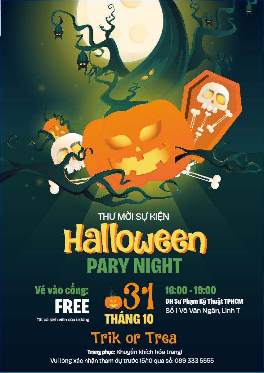 Halloween, lễ hội ma quái, sự kiện, event, dễ thương, cute, chibi, hoạt hình, cartoon