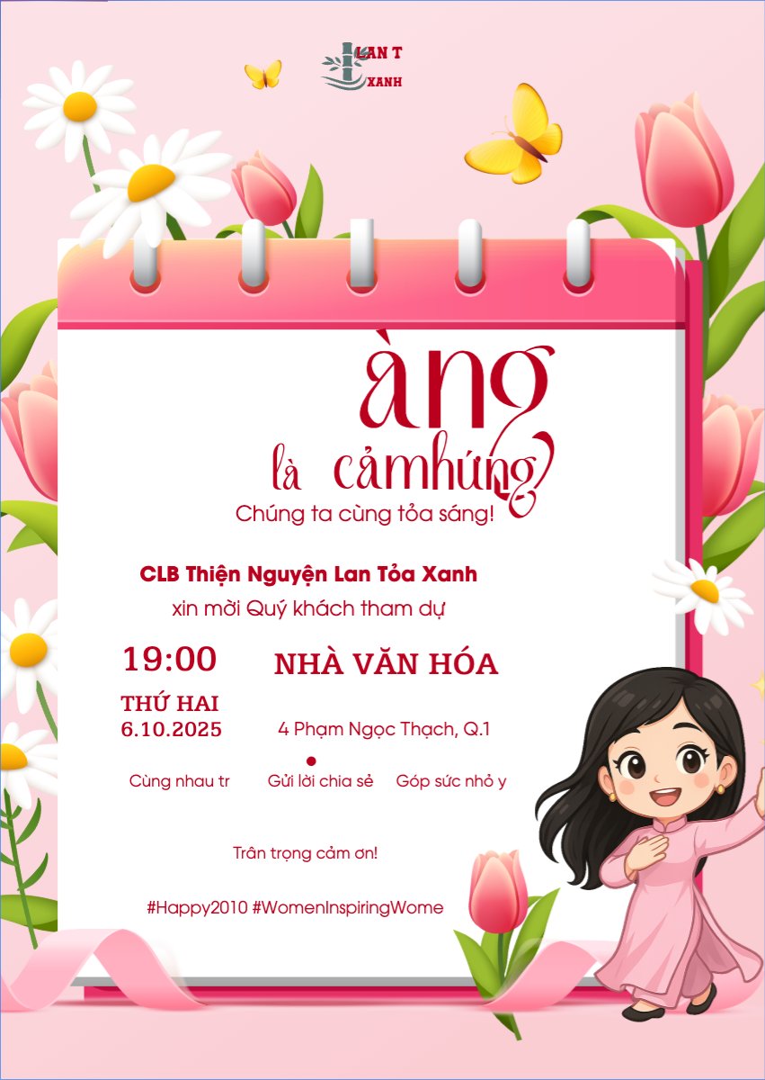 20/10, Ngày phụ nữ Việt Nam, Vietnamese Women's Day, phụ nữ, sự kiện, event, dễ thương, cute, chibi, hoạt hình, cartoon