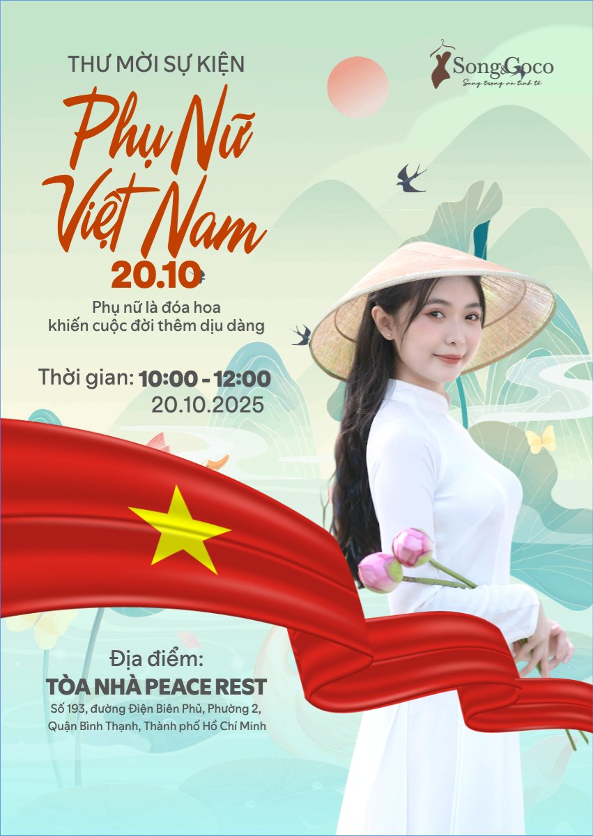 20/10, Ngày phụ nữ Việt Nam, Vietnamese Women's Day, phụ nữ, sự kiện, event, làm đẹp, beauty, thẩm mỹ, modern, hiện đại