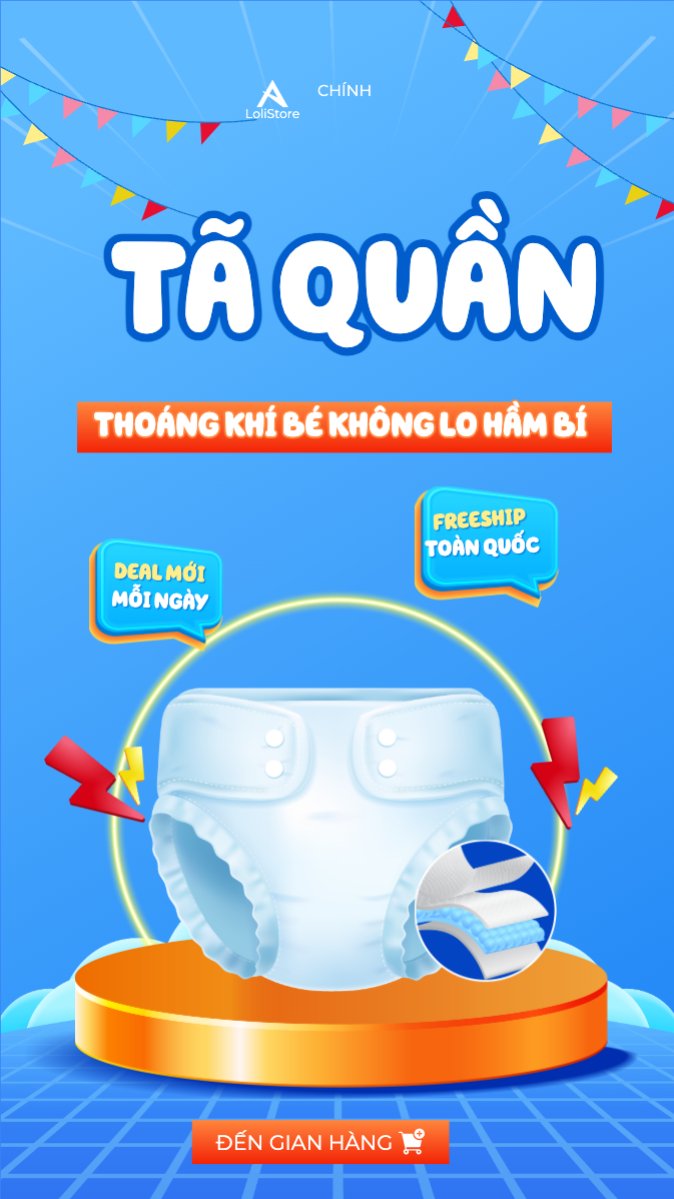 Kids, baby, trẻ em, giảm giá, ưu đãi, sale, sức khỏe, tả, bỉm, quảng cáo, sự kiện, event