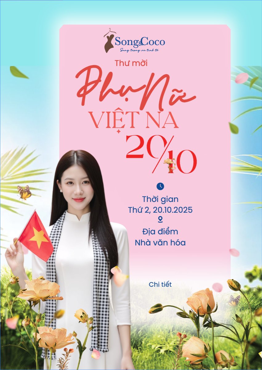 20/10, Ngày phụ nữ Việt Nam, Vietnamese Women's Day, phụ nữ, sự kiện, event, làm đẹp, beauty, thẩm mỹ, modern, hiện đại