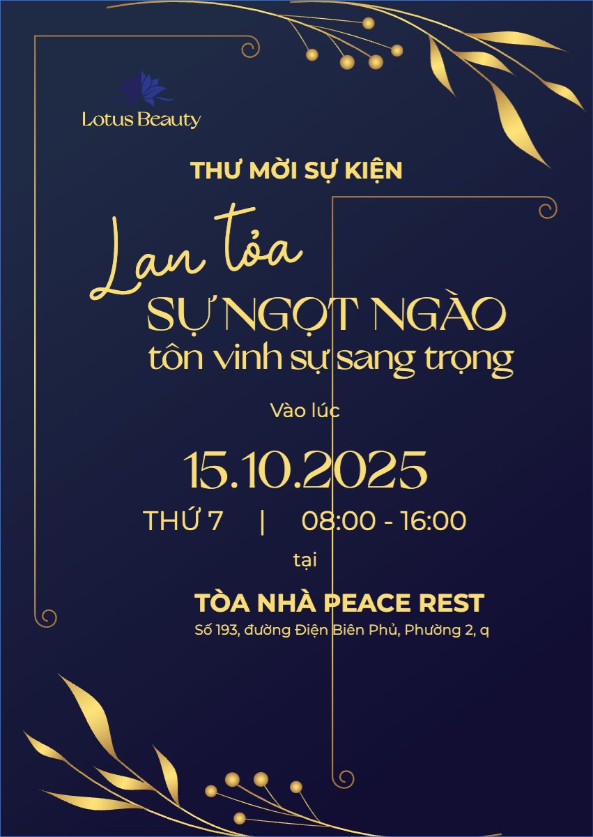Spa, beauty, làm đẹp, thẩm mỹ, wedding, sự kiện, event, hoa lá, hiện đại, sang trọng, modern