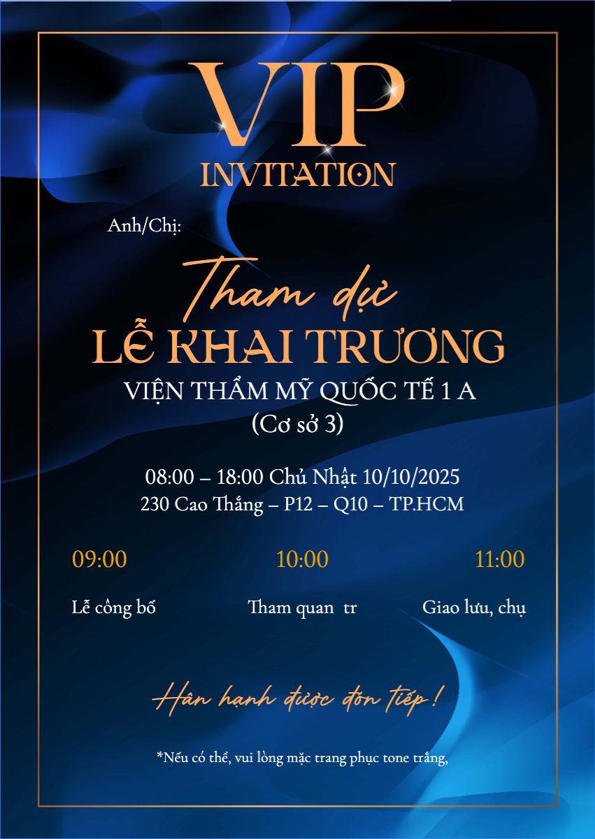 Khai trương, spa, beauty, làm đẹp, thẩm mỹ, hiện đại, sang trọng, modern