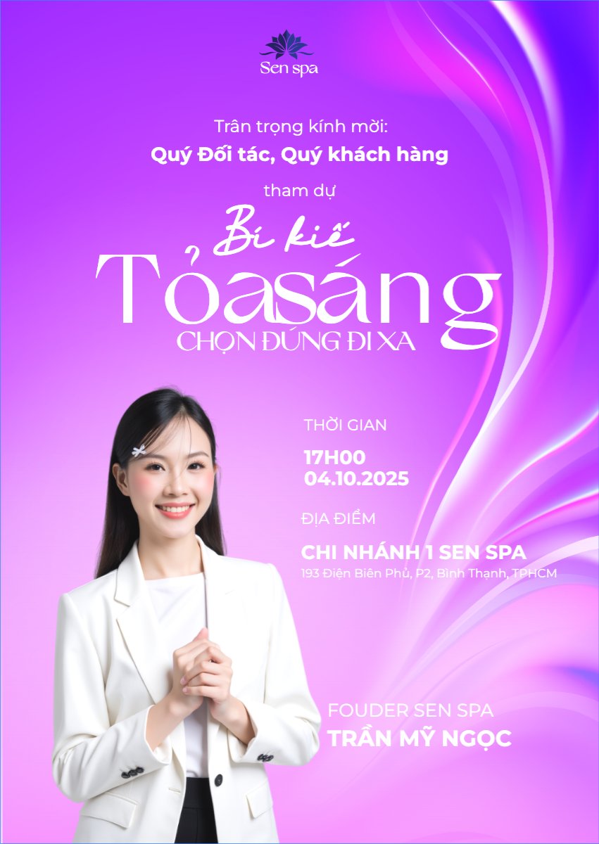 Làm đẹp, beauty, spa, thẩm mỹ, bất động sản, real estate, workshop, đơn giản, simple, hiện đại, modern