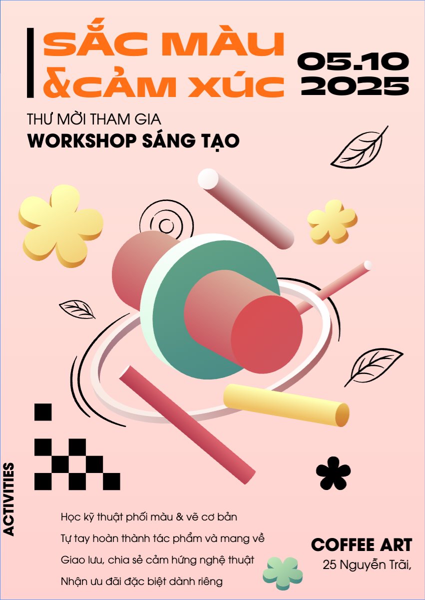 Workshop, vẽ, giáo dục, education, school, trường học, dễ thương, cute