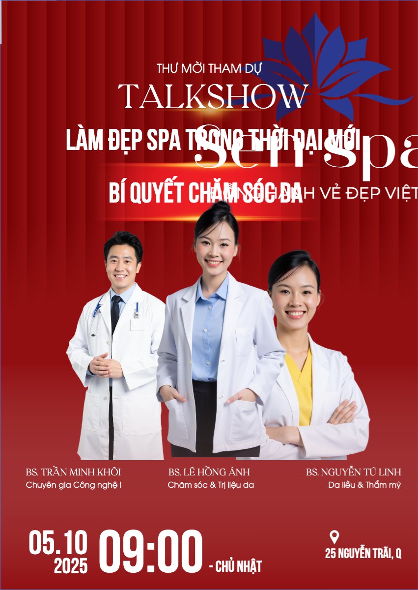 Khai trương, spa, beauty, làm đẹp, thẩm mỹ, hiện đại, sang trọng, modern
