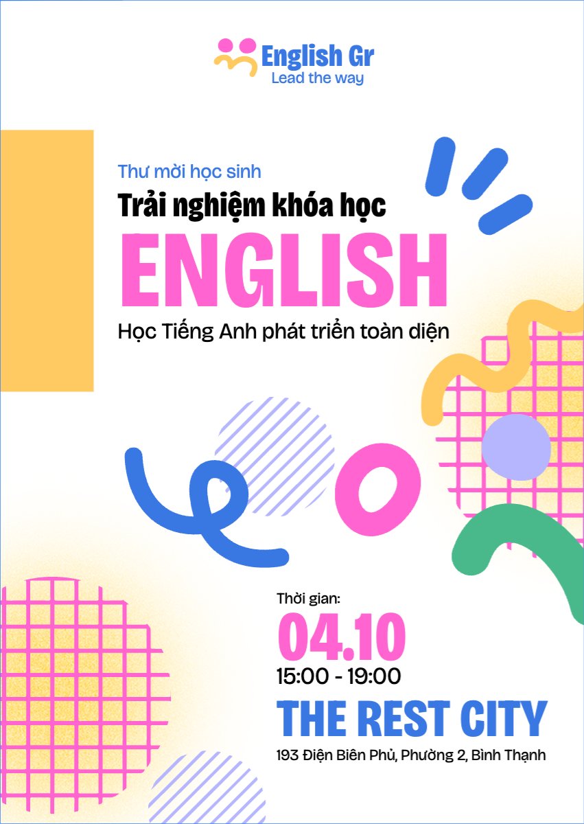 Giáo dục, education, tiếng anh, english, khóa học, class, dễ thương, cute
