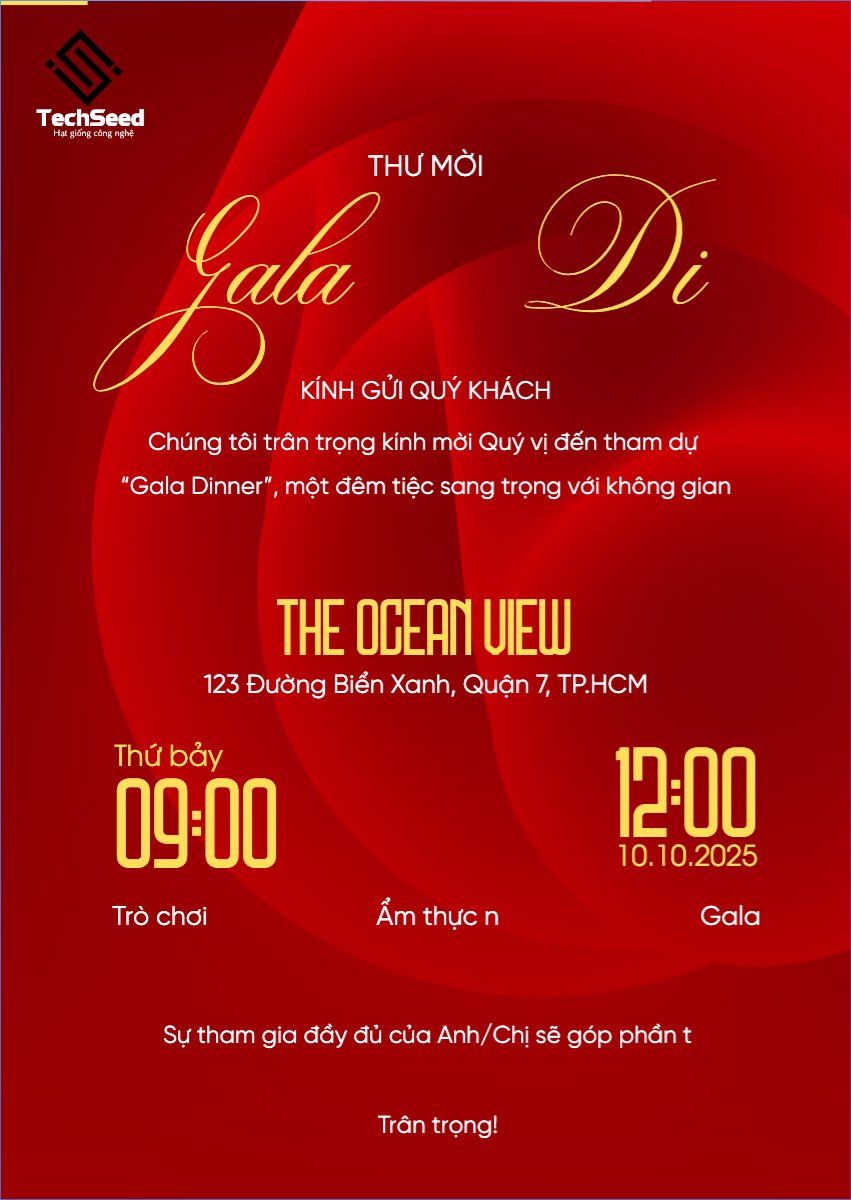 Gala dinner, Văn phòng, office, sự kiện, event, hiện đại, sang trọng, modern