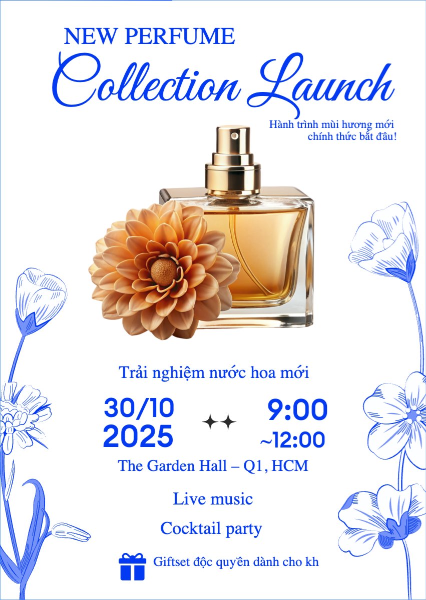 Nước hoa, perfume, spa, beauty, làm đẹp, thẩm mỹ, hiện đại, sang trọng, modern