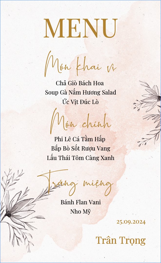 Thanh Nhã, hoa lá, thiên nhiên, floral, vintage